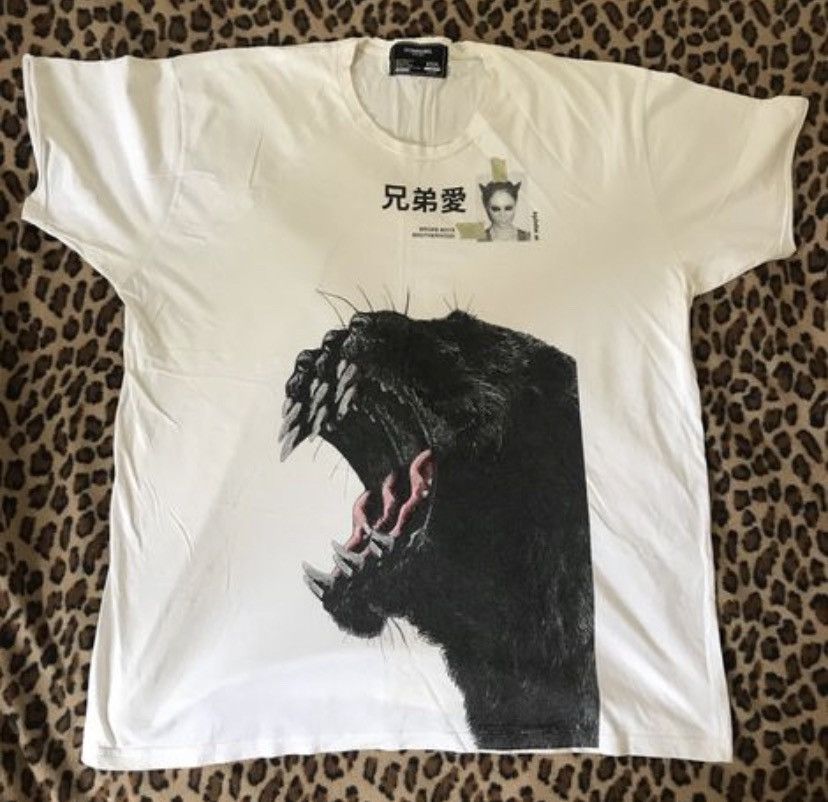 DOMREBEL Dom Rebel Montreal y2k panther print tee Size US XXL / EU 58 / 5 - 1 Thumbnail