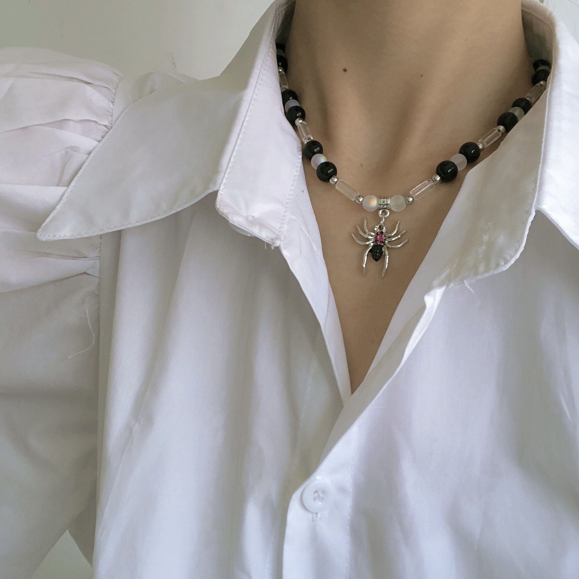 Jewelry Spider Pendant Necklace Size ONE SIZE - 8 Thumbnail