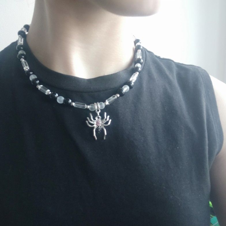 Jewelry Spider Pendant Necklace Size ONE SIZE - 4 Thumbnail