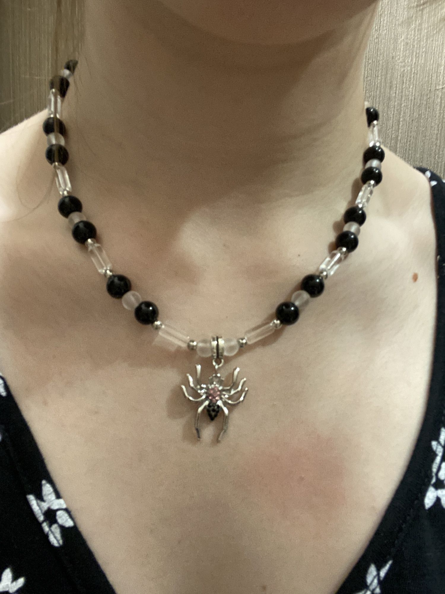 Jewelry Spider Pendant Necklace Size ONE SIZE - 3 Thumbnail