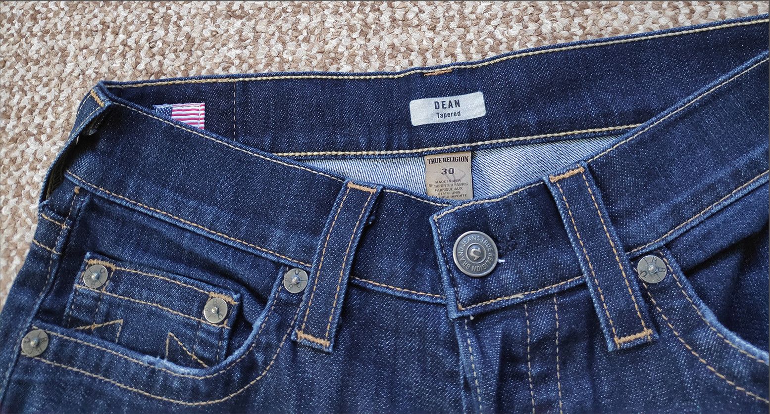 True Religion True Religion Dean Tapered denim jeans made in USA Size US 30 / EU 46 - 6 Thumbnail