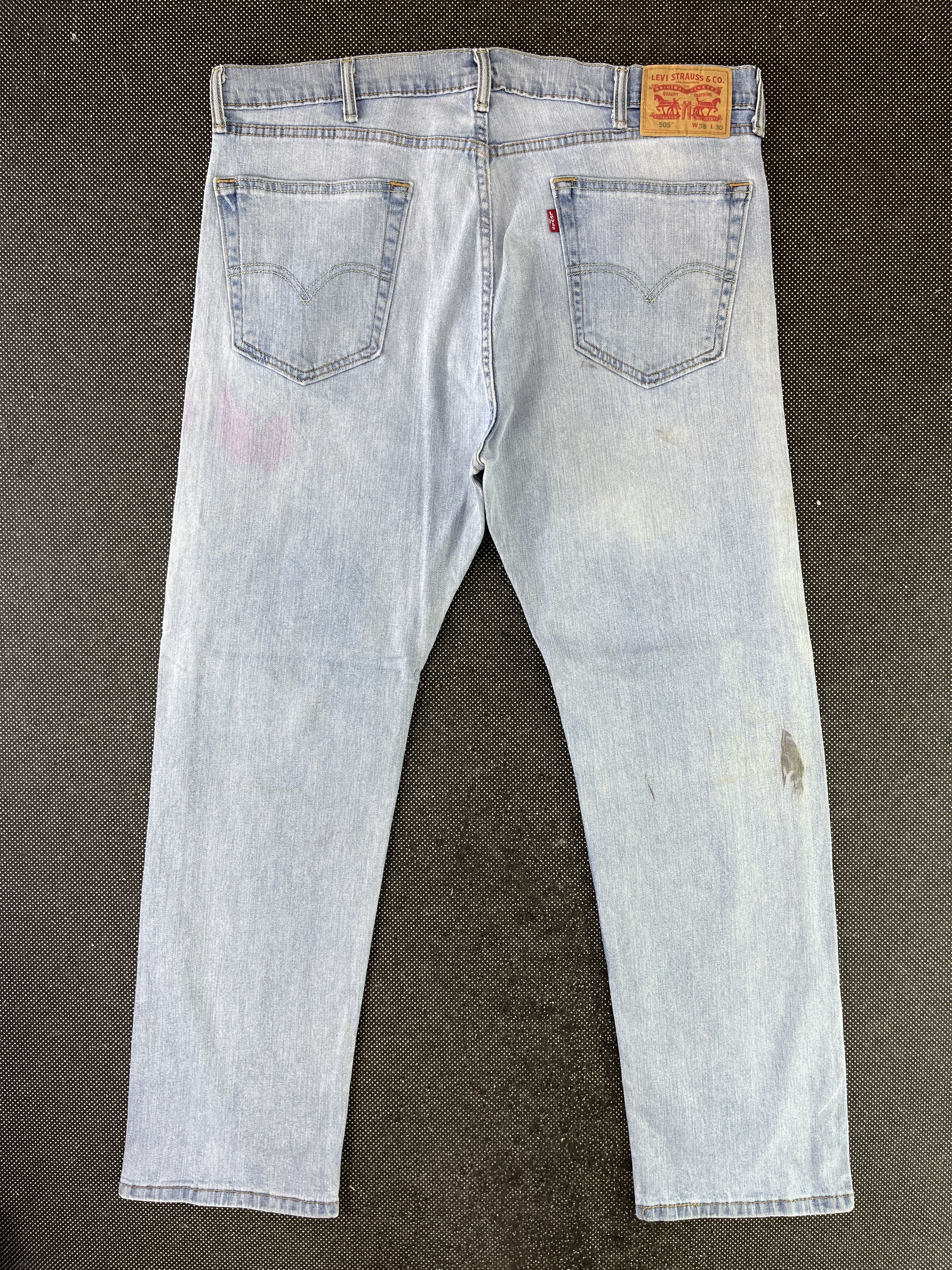 Levi's Vintage Levis 505 Light Wash Jeans - J344 Size US 39 - 2 Thumbnail