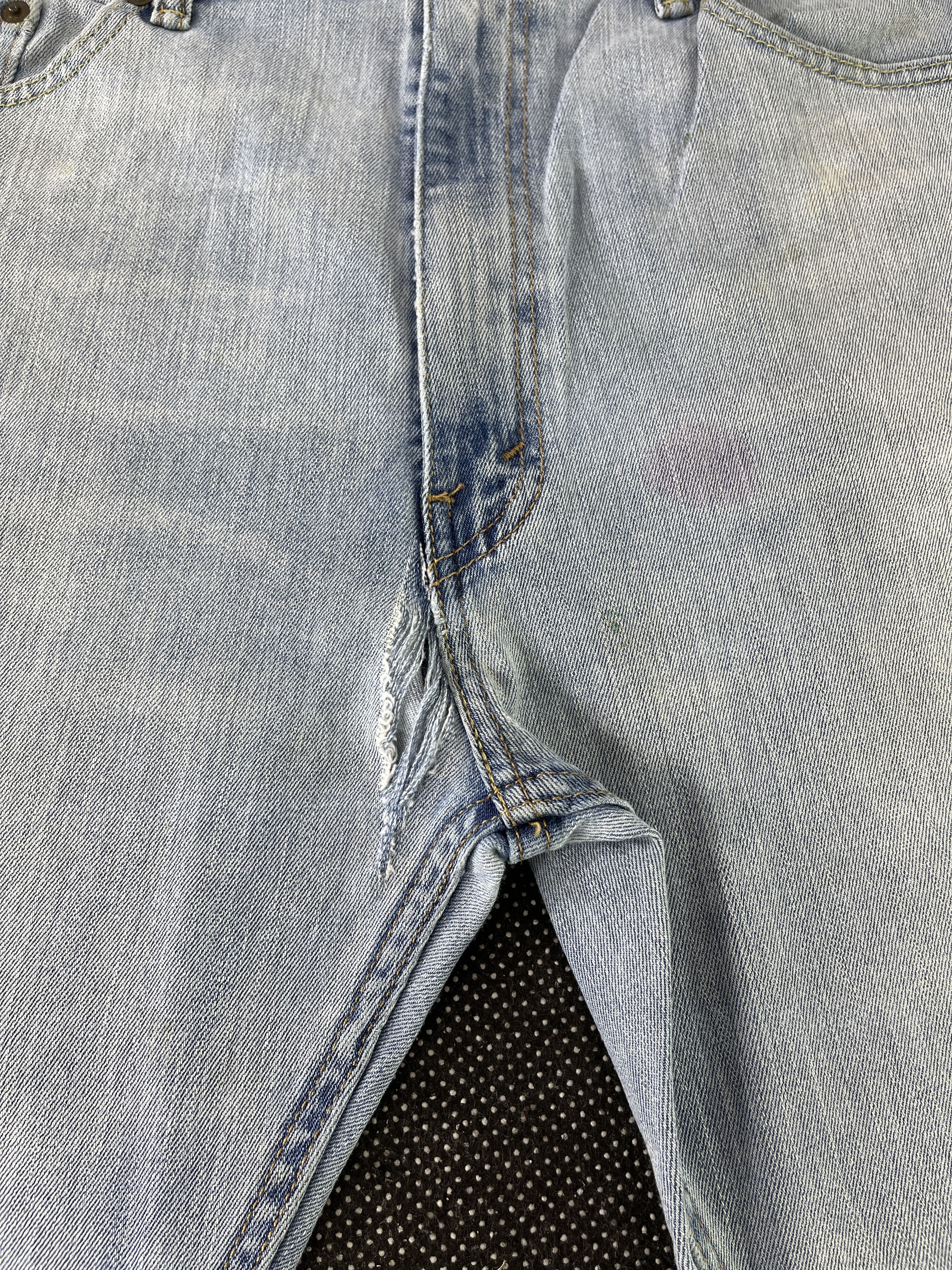Levi's Vintage Levis 505 Light Wash Jeans - J344 Size US 39 - 6 Thumbnail