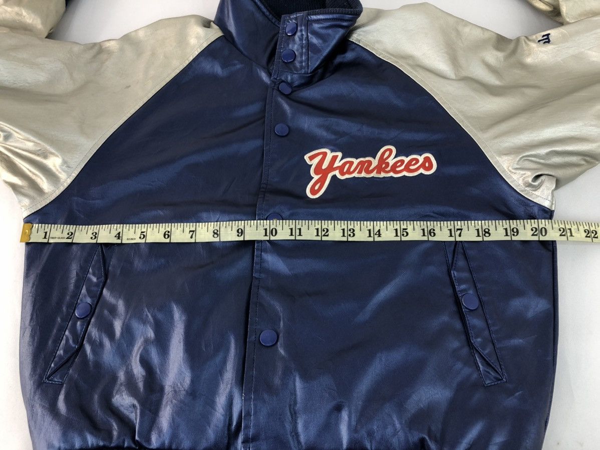 Japanese Brand × Mizuno 90s Mizuno Yankees Baseball Quilted Varsity Jacket Size US S / EU 44-46 / 1 - 11 Thumbnail