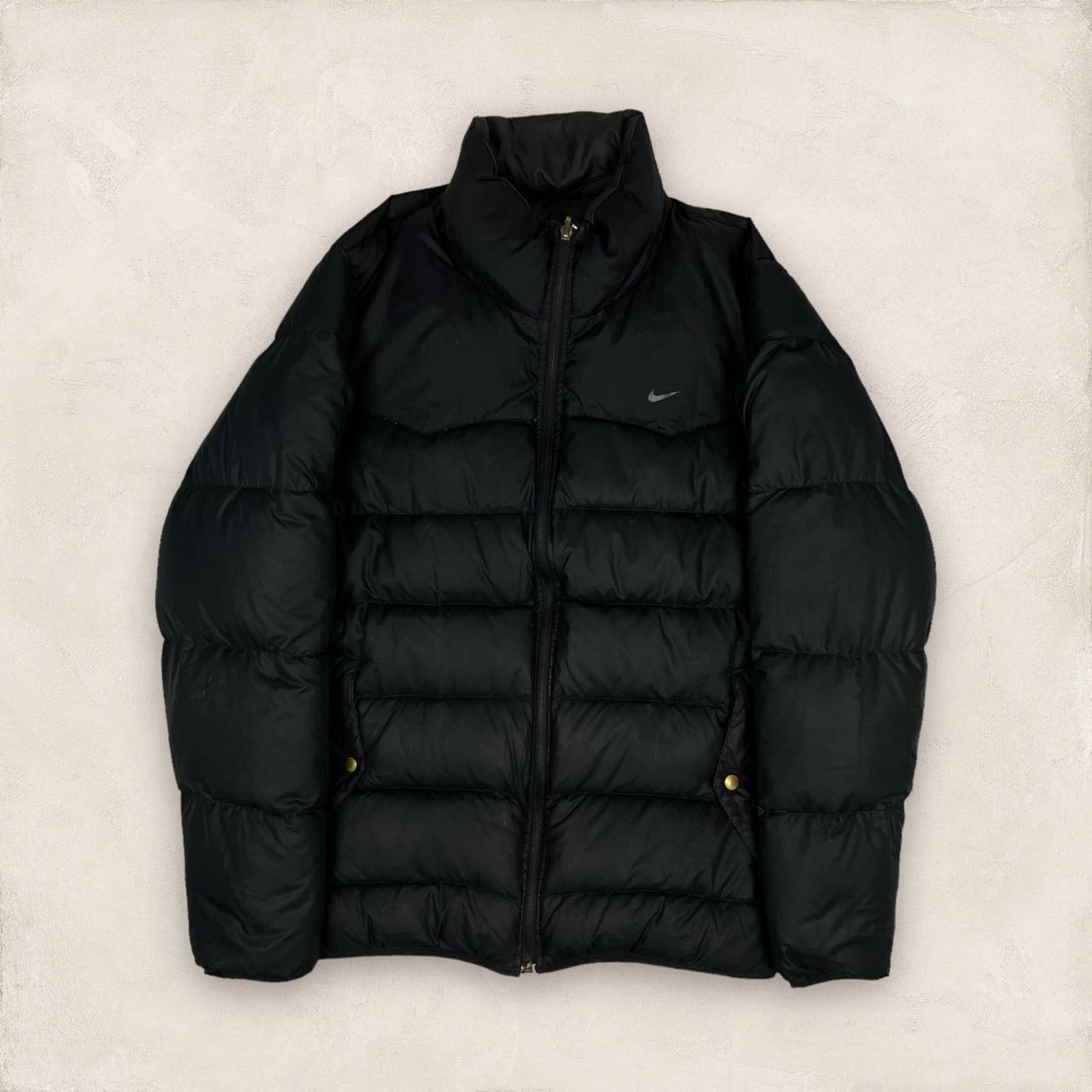 Nike Vintage Nike Black Puffer Reversible Jacket 00s Outdoor Life Size US M / EU 48-50 / 2 - 1 Thumbnail