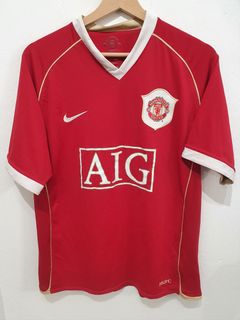 2007-09 Manchester United Home Longsleeve Shirt, Ronaldo #7