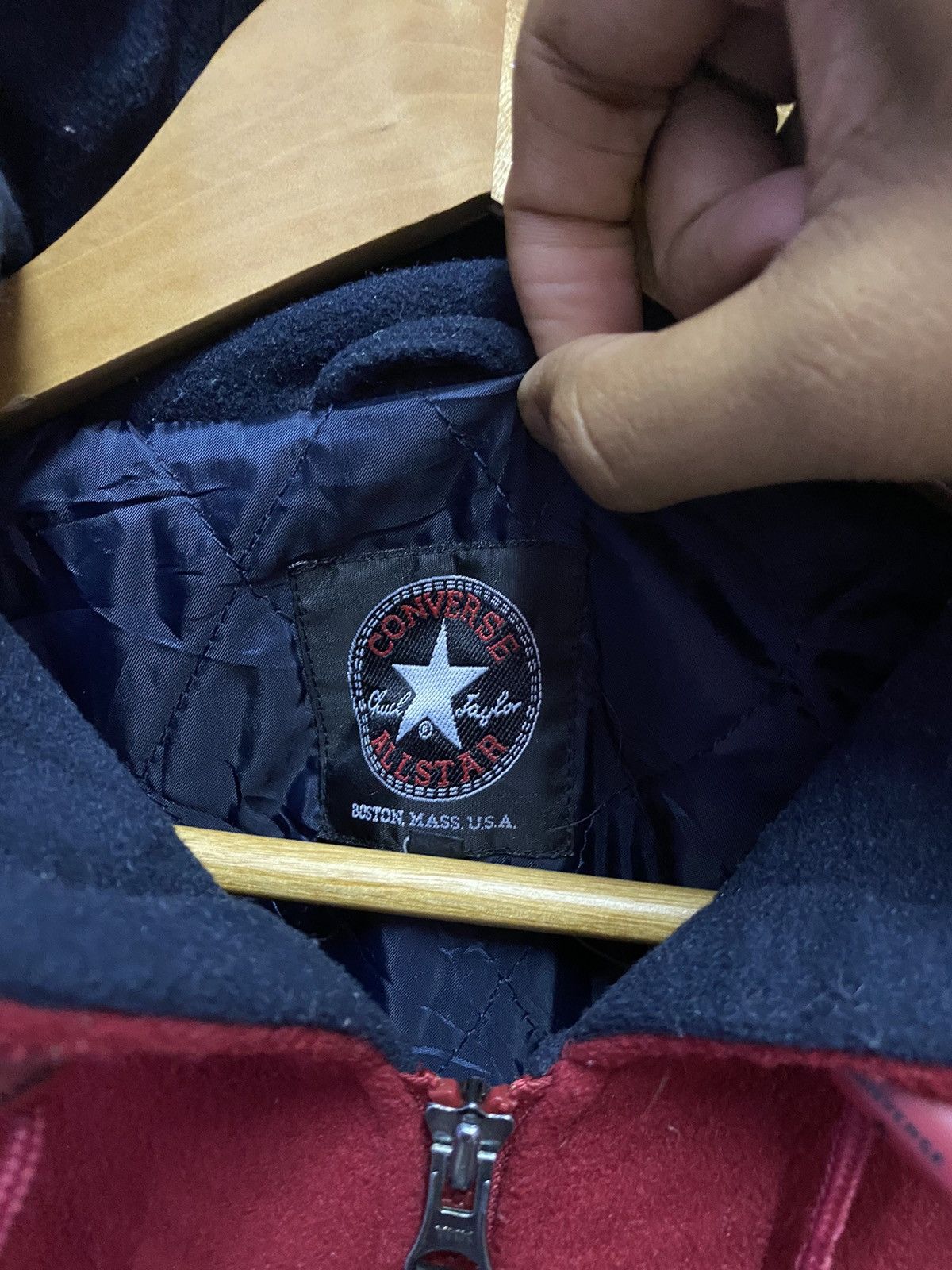 Converse × Vintage Vintage Converse Big Logo Jacket Size US XL / EU 56 / 4 - 9 Thumbnail