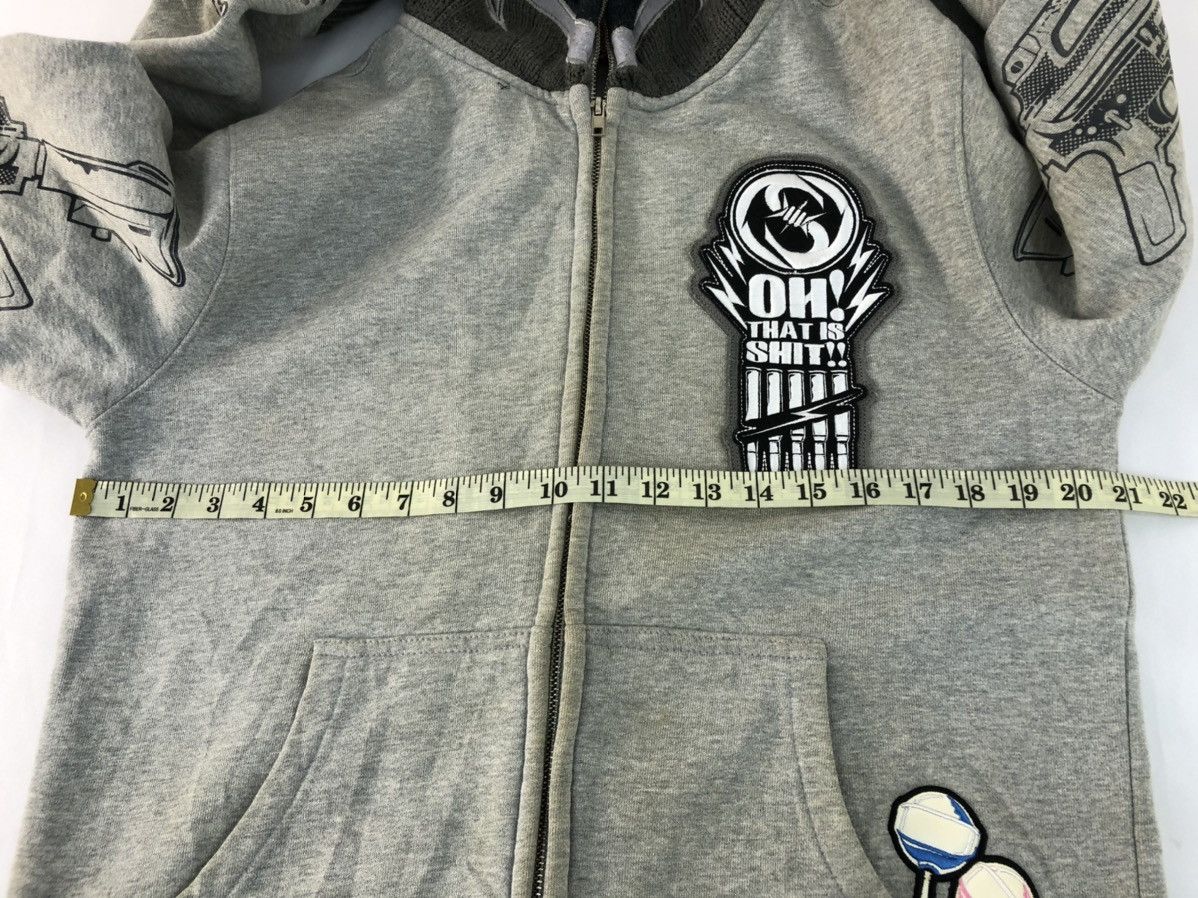 Japanese Brand × Vintage Oh Shit Nice Brand Go Fight Big Patches Logo Hooded Jacket Size US M / EU 48-50 / 2 - 12 Thumbnail