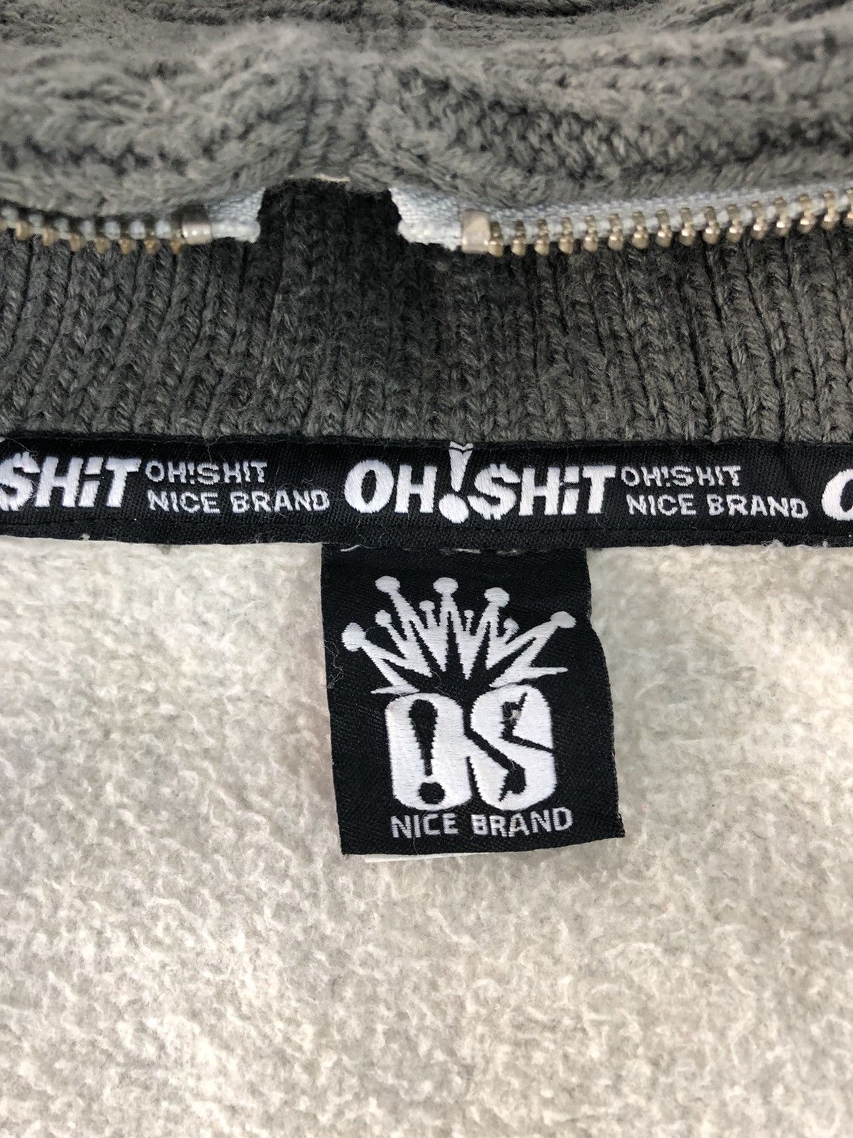 Japanese Brand × Vintage Oh Shit Nice Brand Go Fight Big Patches Logo Hooded Jacket Size US M / EU 48-50 / 2 - 10 Thumbnail