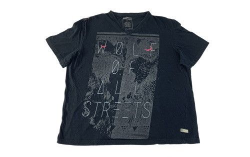 Hype Sean John Wolf Of Wall Street Logo Tee
