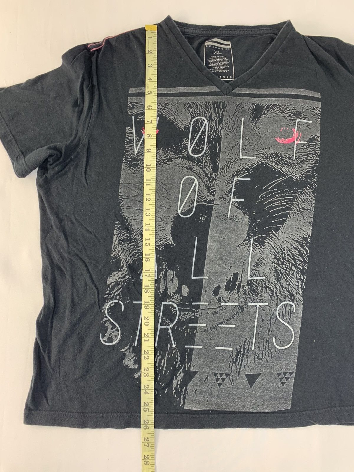 Sean John Hype Sean John Wolf Of Wall Street Logo Tee Size XL / US 12-14 / IT 48-50 - 8 Thumbnail