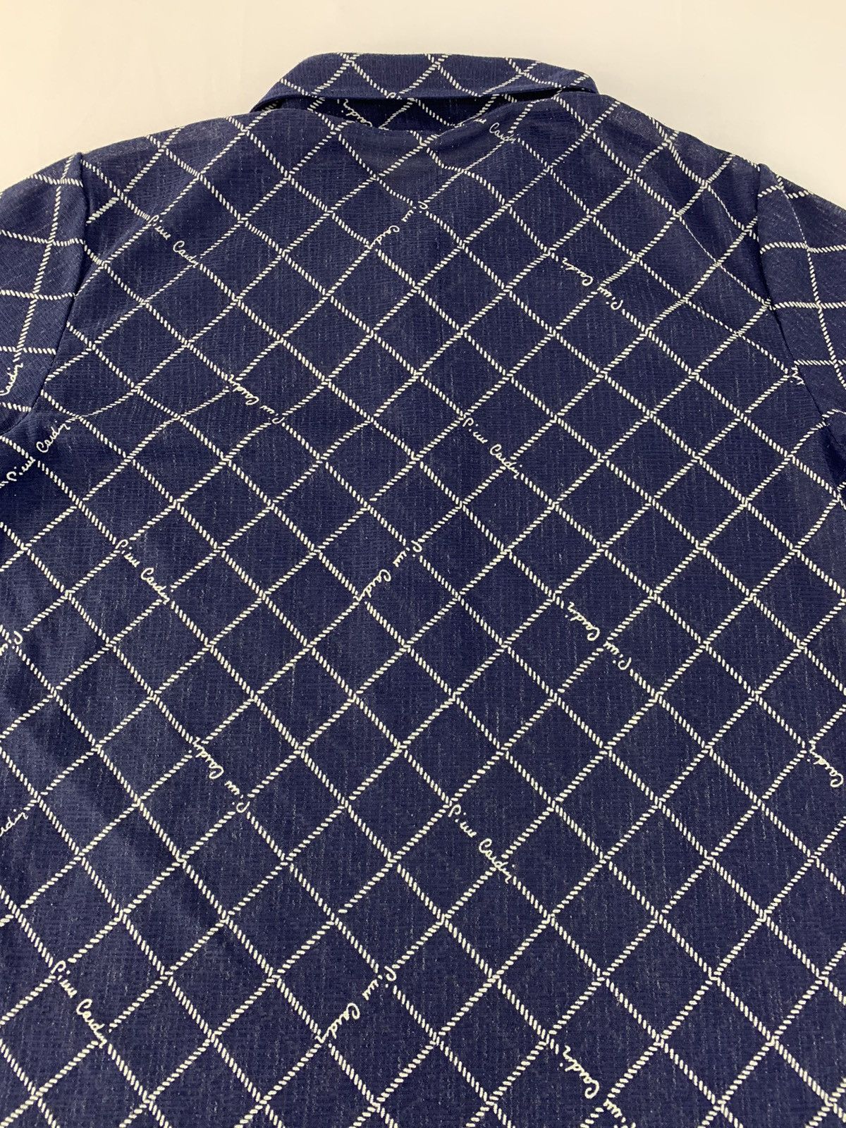 Pierre Balmain 90s Pierre Cardin Longsleeve Polo Tee Plaid Checked Design Size US M / EU 48-50 / 2 - 7 Thumbnail