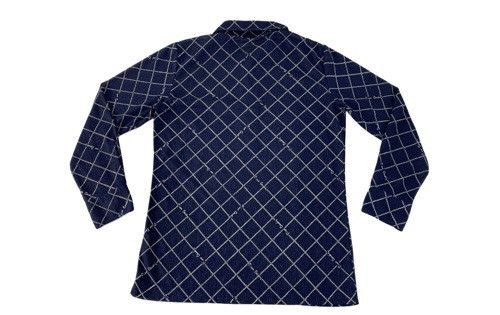 Pierre Balmain 90s Pierre Cardin Longsleeve Polo Tee Plaid Checked Design Size US M / EU 48-50 / 2 - 2 Thumbnail