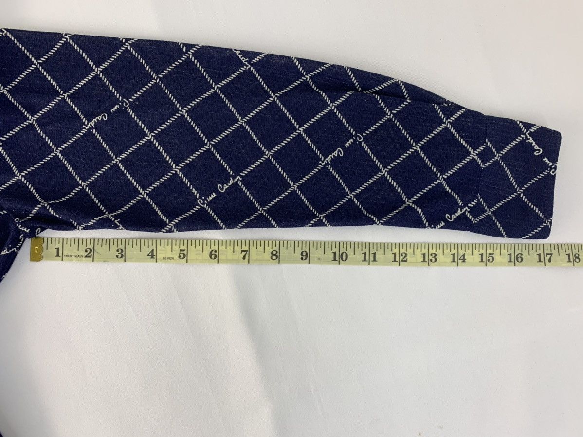 Pierre Balmain 90s Pierre Cardin Longsleeve Polo Tee Plaid Checked Design Size US M / EU 48-50 / 2 - 10 Thumbnail