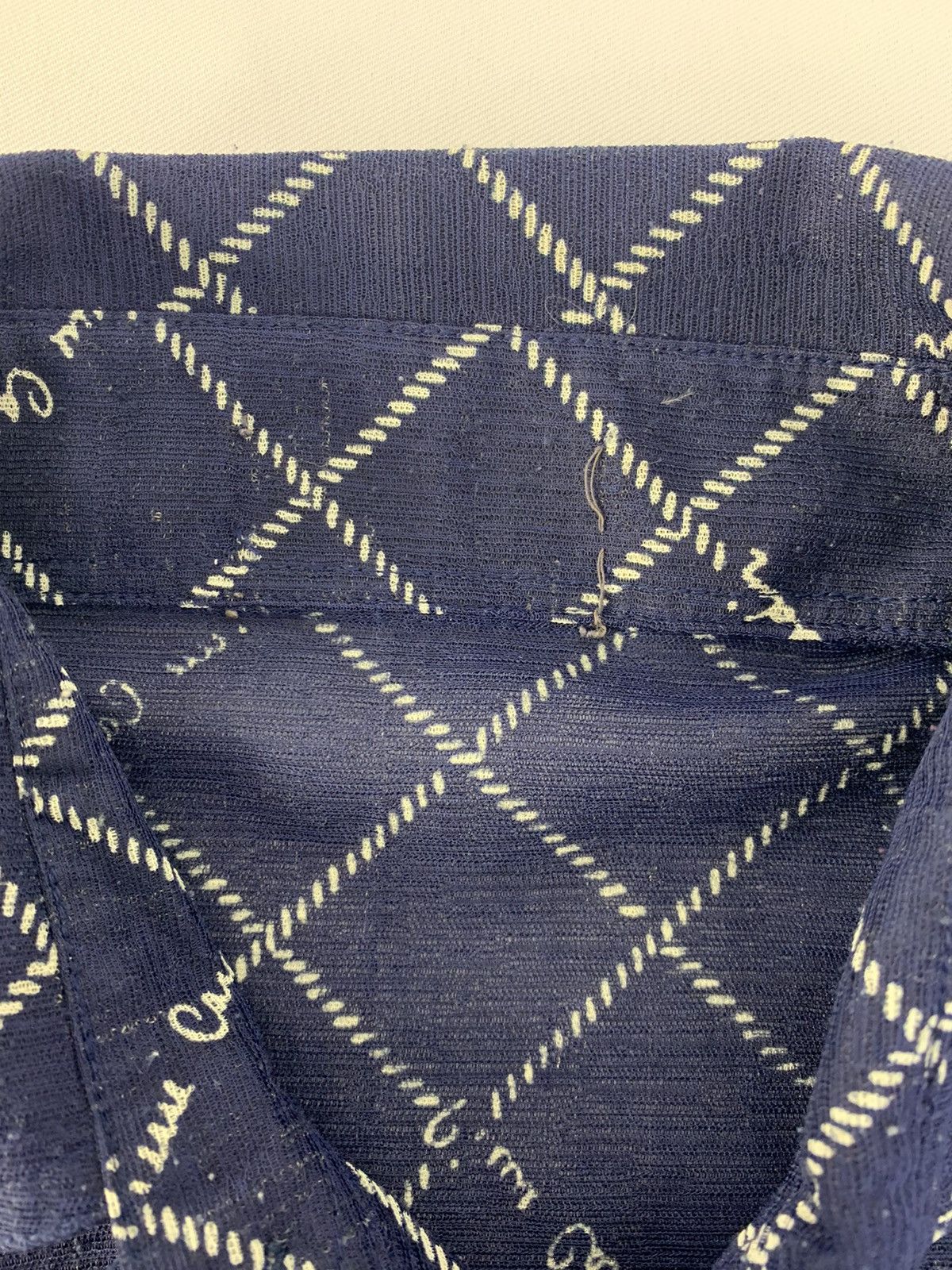 Pierre Balmain 90s Pierre Cardin Longsleeve Polo Tee Plaid Checked Design Size US M / EU 48-50 / 2 - 4 Thumbnail