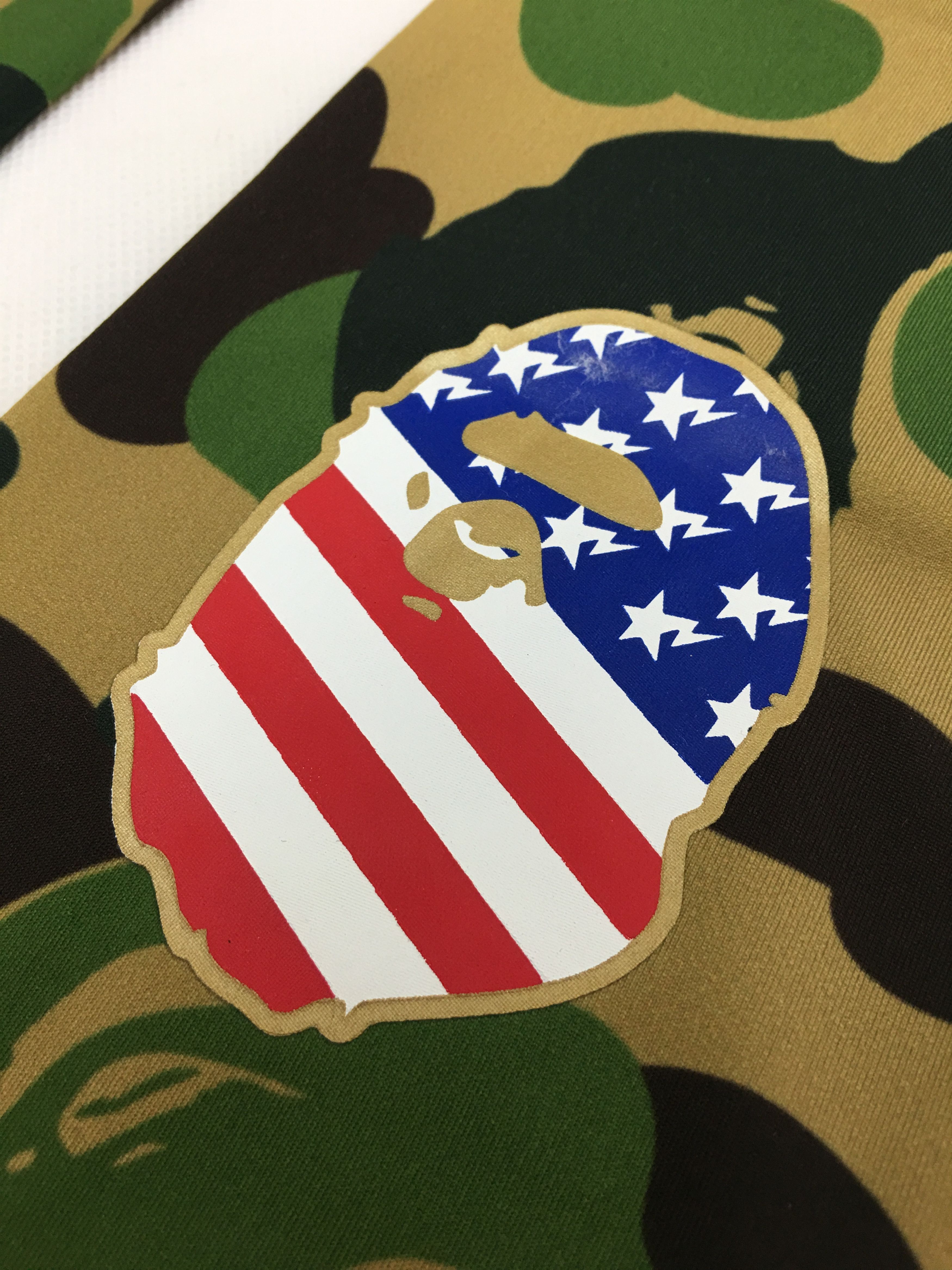Adidas × Bape Bape x Adidas Arm Sleeves Green Camouflage Size S/M Size ONE SIZE - 4 Thumbnail