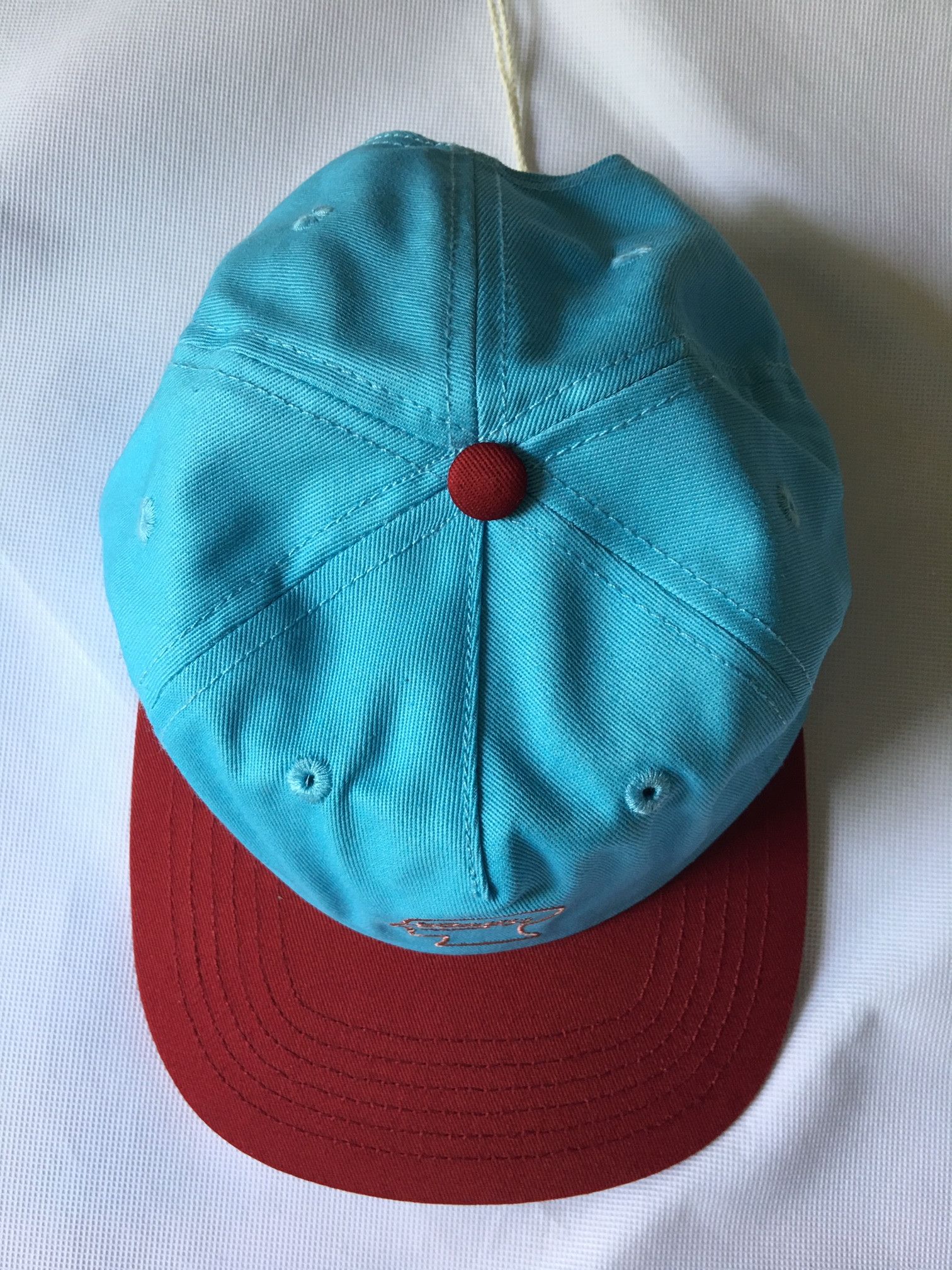 Brain Dead Brain Dead Logo Head Twill 5 Panel Strap Back Cap Blue Size ONE SIZE - 4 Thumbnail