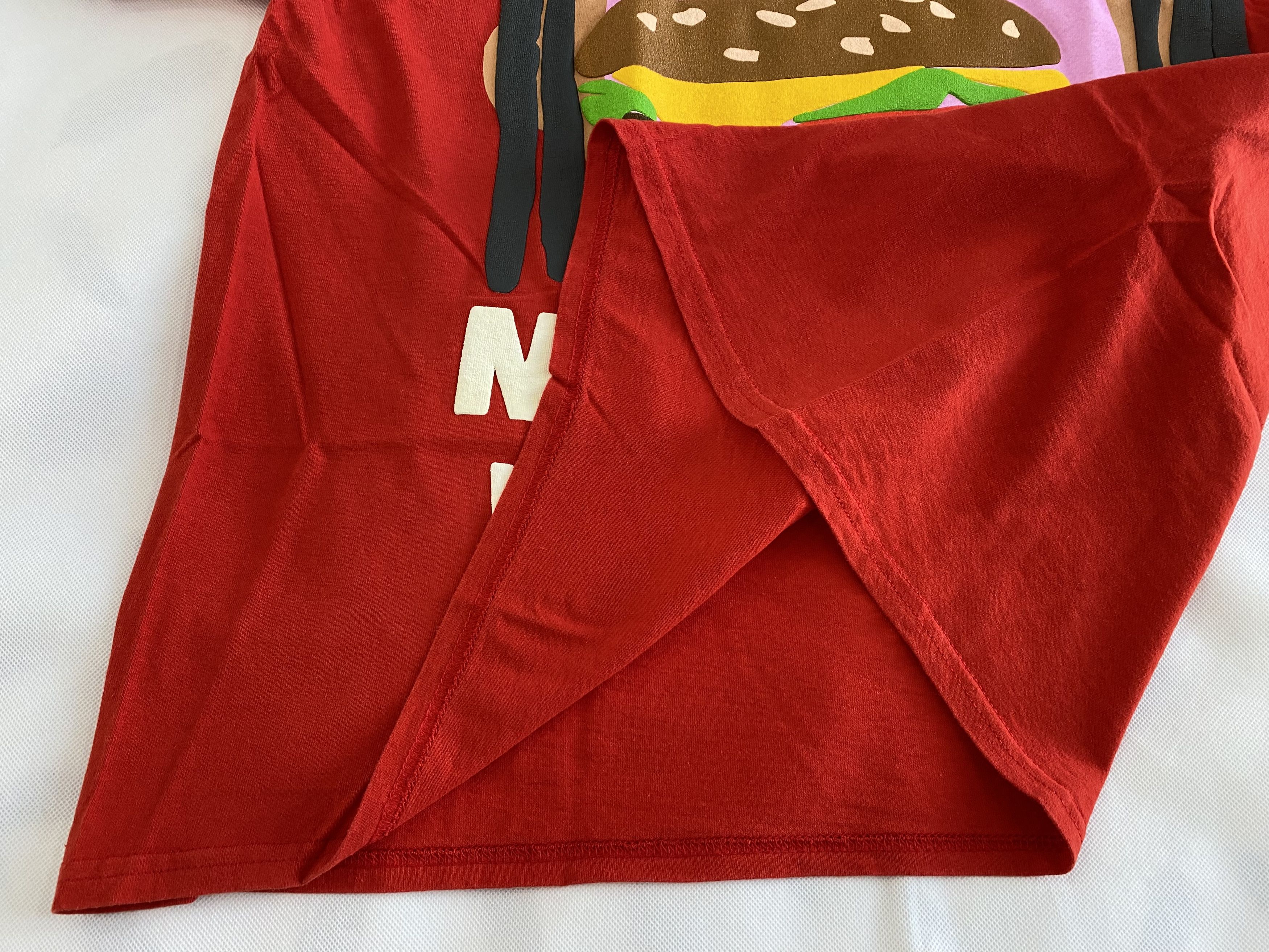 Cactus Plant Flea Market × Travis Scott Travis Scott x CPFM 4 CJ Burger Mouth T-shirt Red Large Size US L / EU 52-54 / 3 - 6 Thumbnail