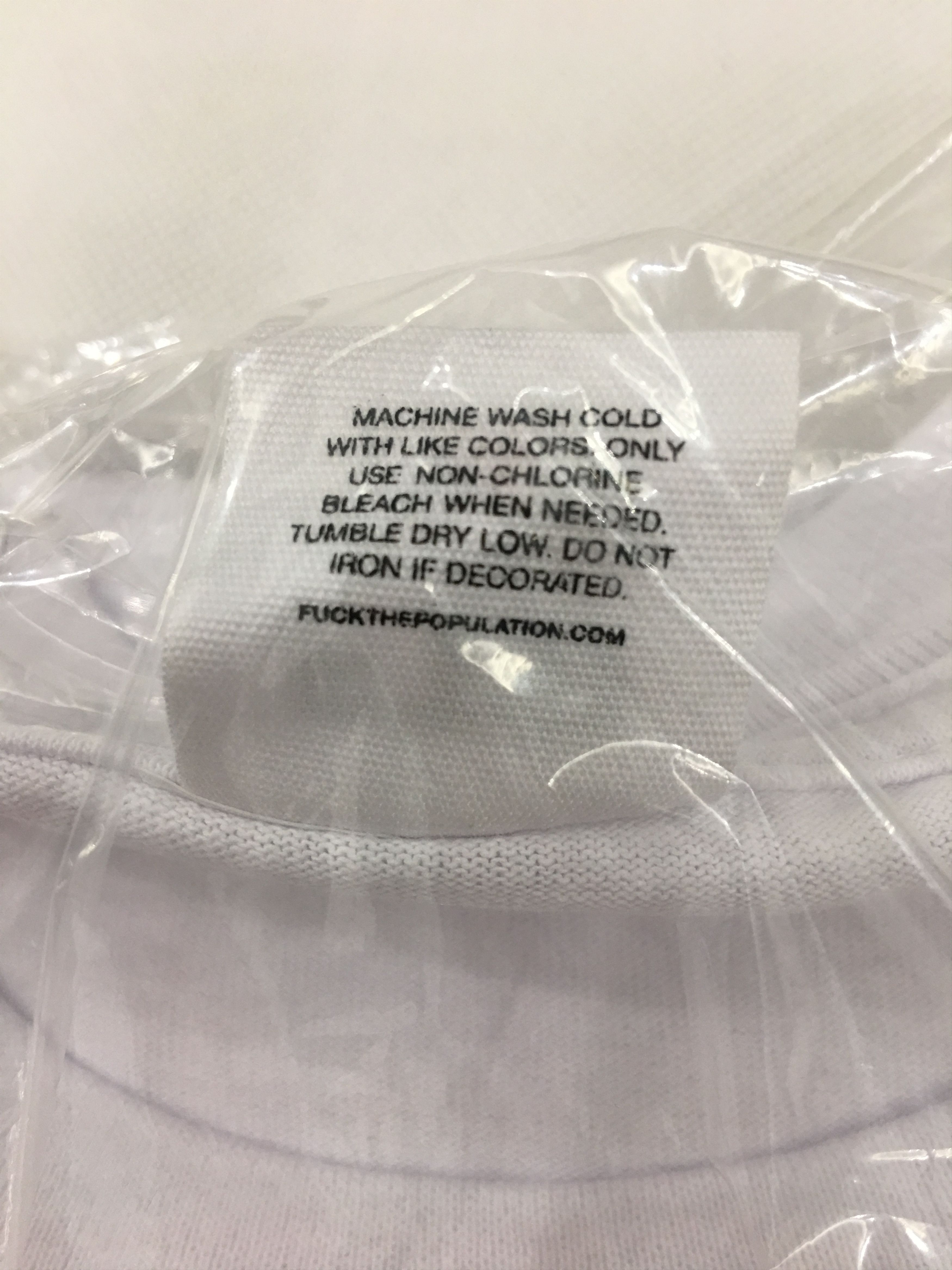 Fuck The Population × Thrasher Fuck the Population FTP x Thrasher Boris Tee White Large Size US L / EU 52-54 / 3 - 5 Thumbnail