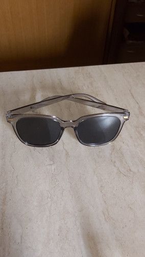 Electric Visual Clear Frame Trendy Square Sunglasess Size ONE SIZE - 3 Thumbnail