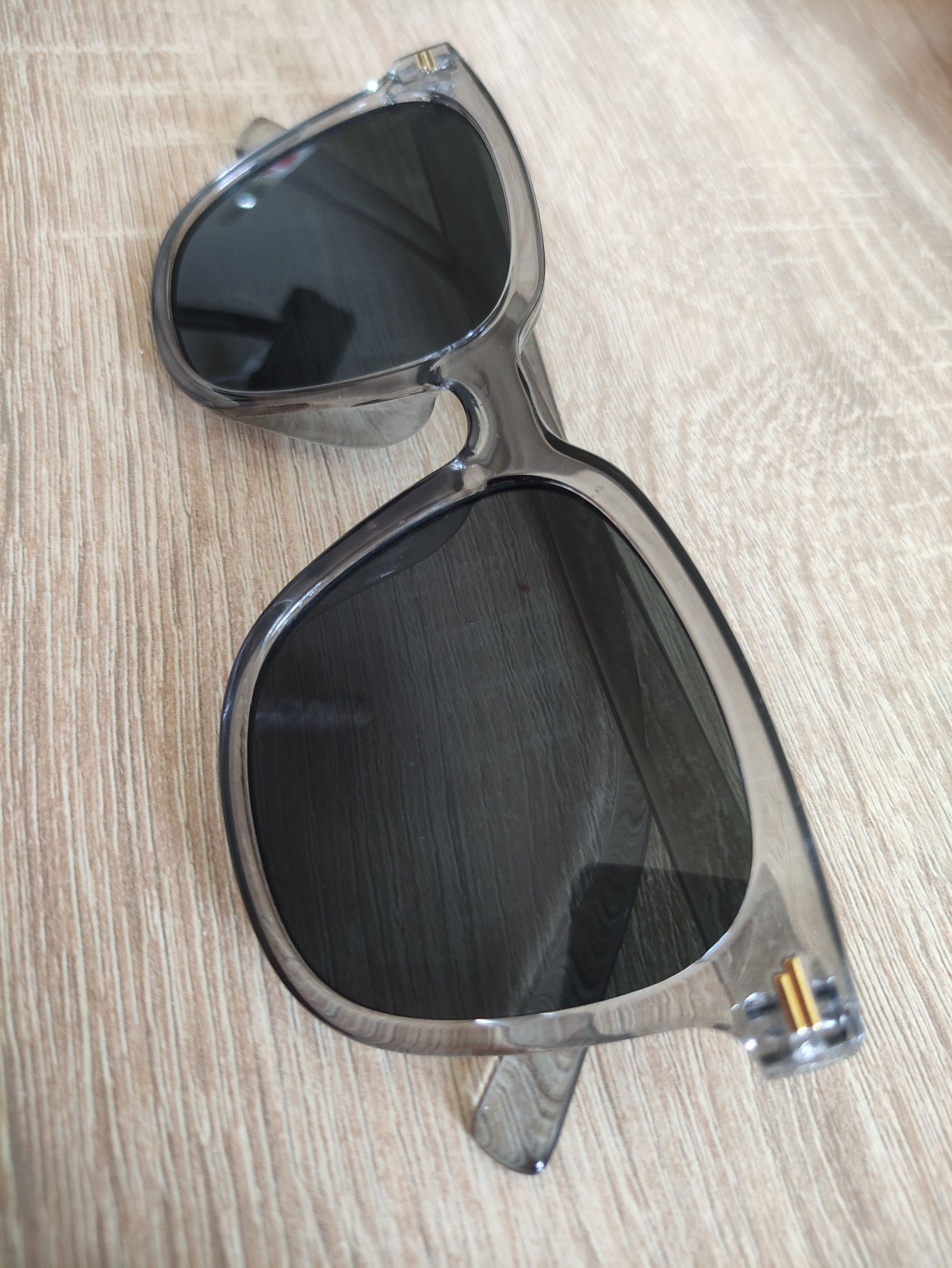 Electric Visual Clear Frame Trendy Square Sunglasess Size ONE SIZE - 4 Thumbnail
