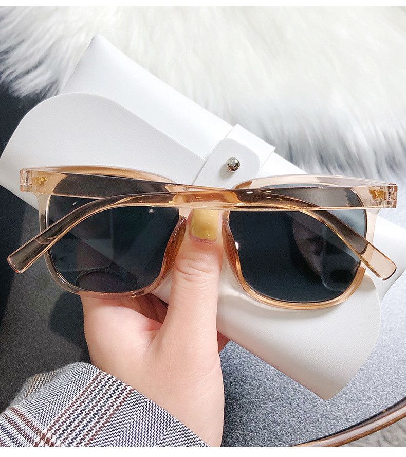 Electric Visual Clear Frame Trendy Square Sunglasess Size ONE SIZE - 3 Thumbnail