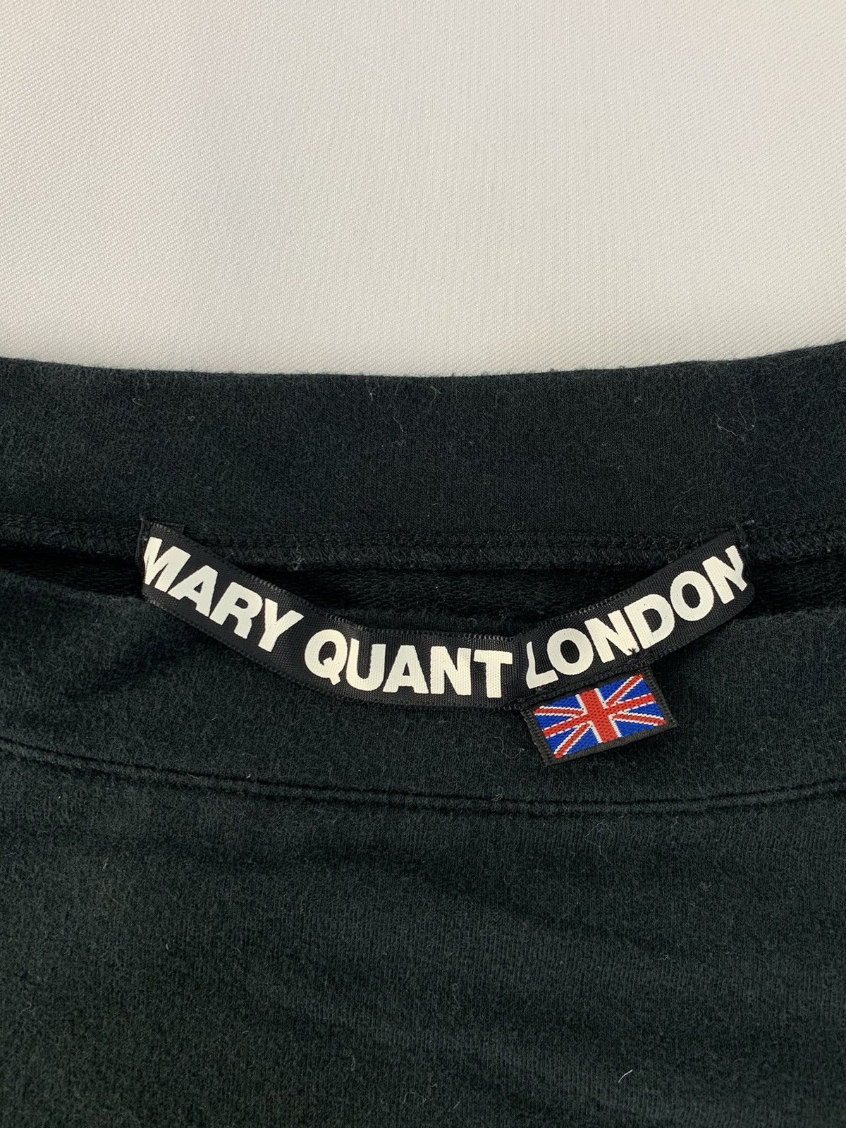 Other Hype Mary Quant London Stitching UK Flag Longsleeve Tee Size S / US 4 / IT 40 - 3 Thumbnail