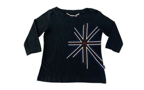 Other Hype Mary Quant London Stitching UK Flag Longsleeve Tee Size S / US 4 / IT 40 - 1 Thumbnail