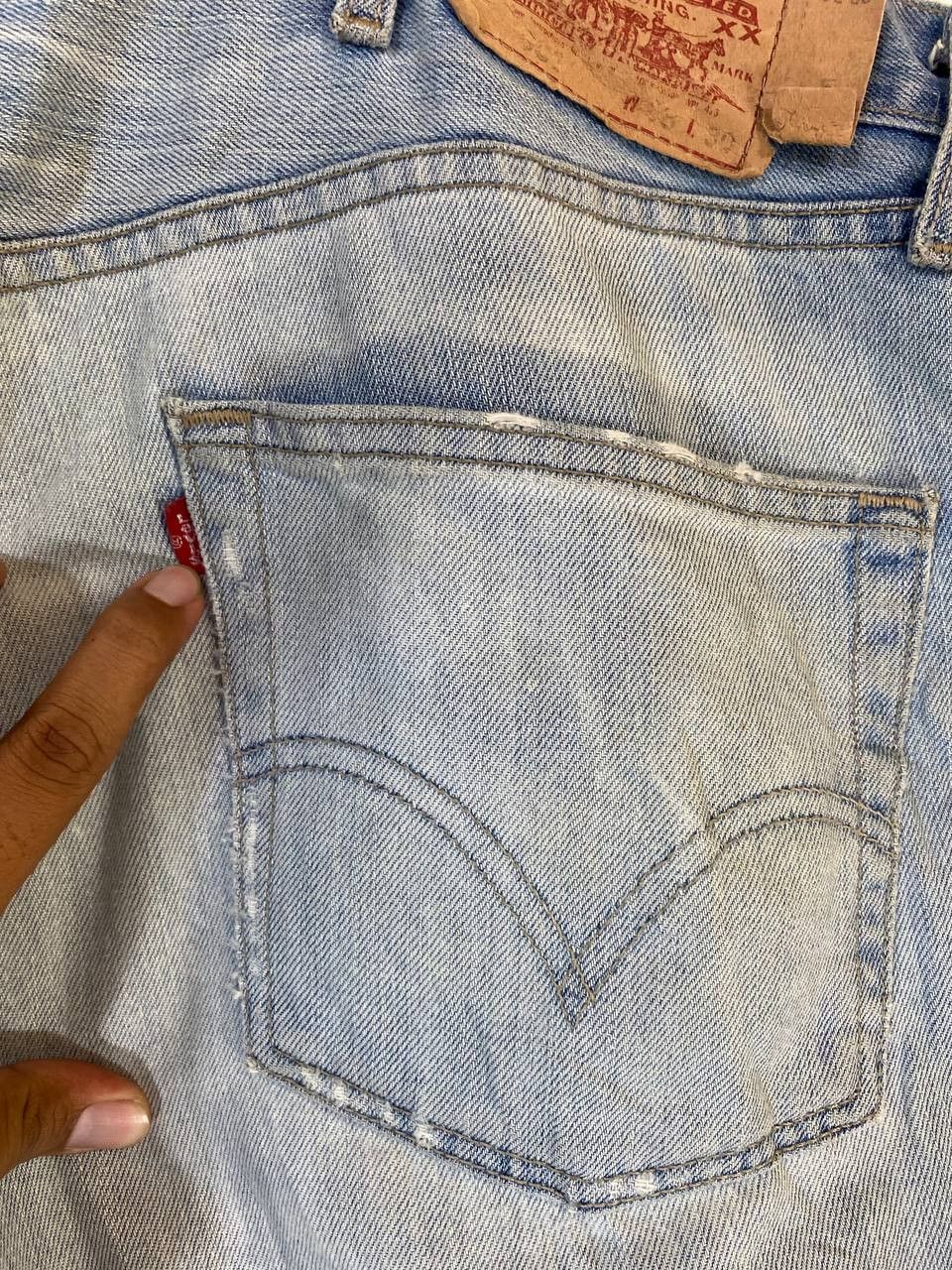 Levi's vintage levis 501 distressed denim Size US 39 - 3 Thumbnail