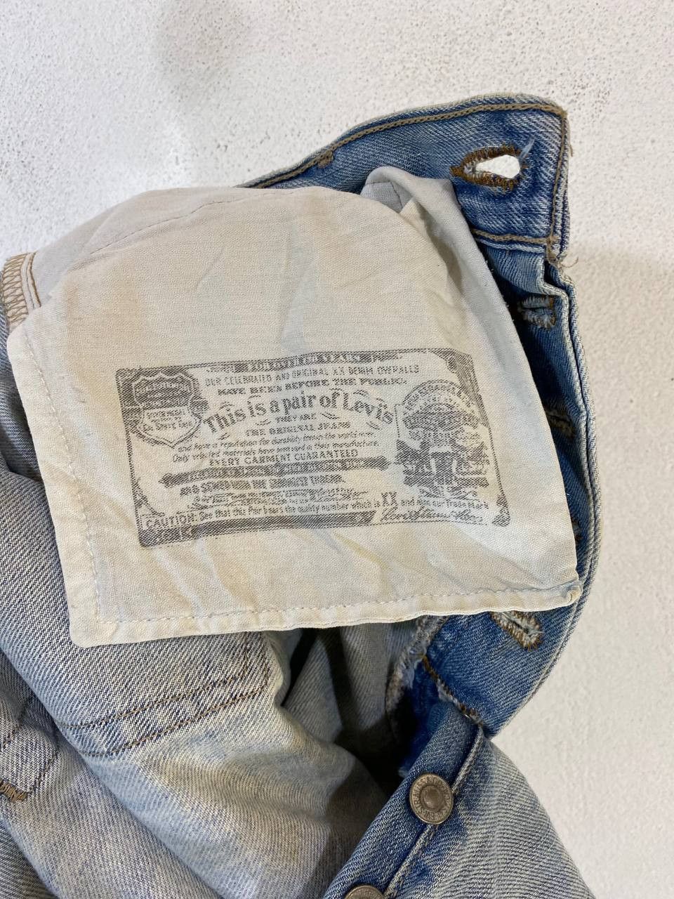 Levi's vintage levis 501 distressed denim Size US 39 - 13 Thumbnail