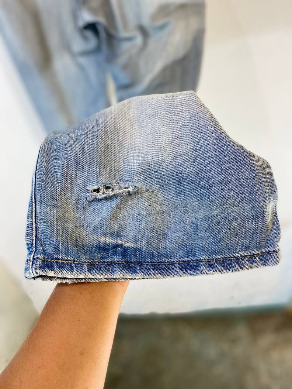 Levi's vintage levis 501 distressed denim Size US 39 - 6 Thumbnail
