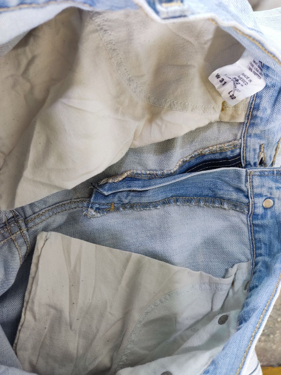 Levi's vintage levis 527 low bootcut flare denim Size US 33 - 4 Thumbnail