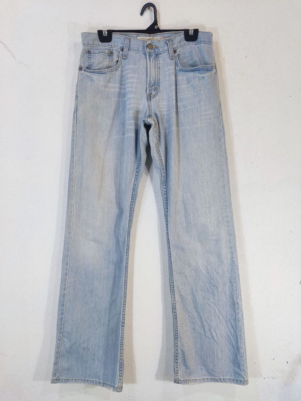 Levi's vintage levis 527 low bootcut flare denim Size US 33 - 2 Thumbnail