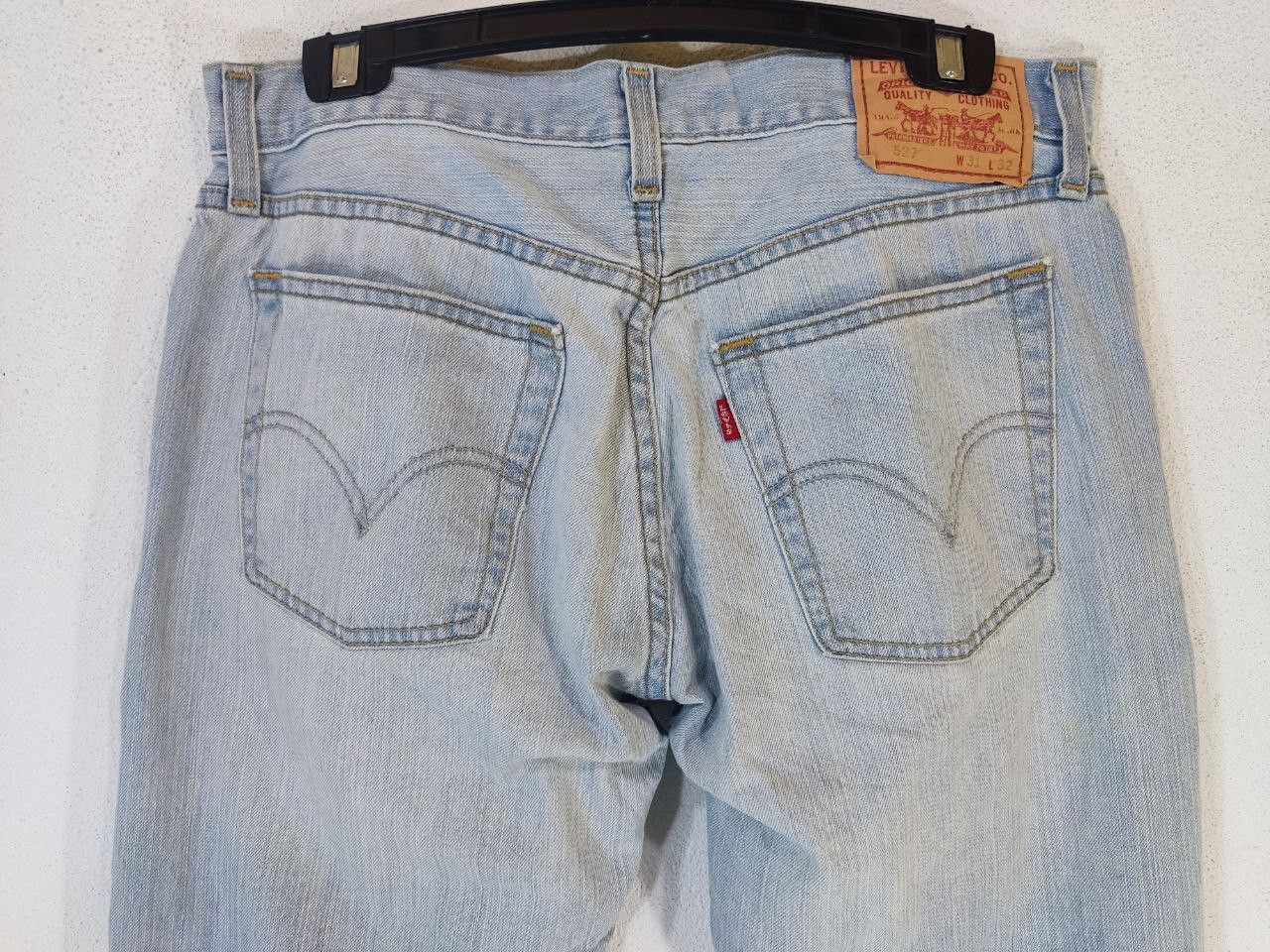 Levi's vintage levis 527 low bootcut flare denim Size US 33 - 11 Thumbnail