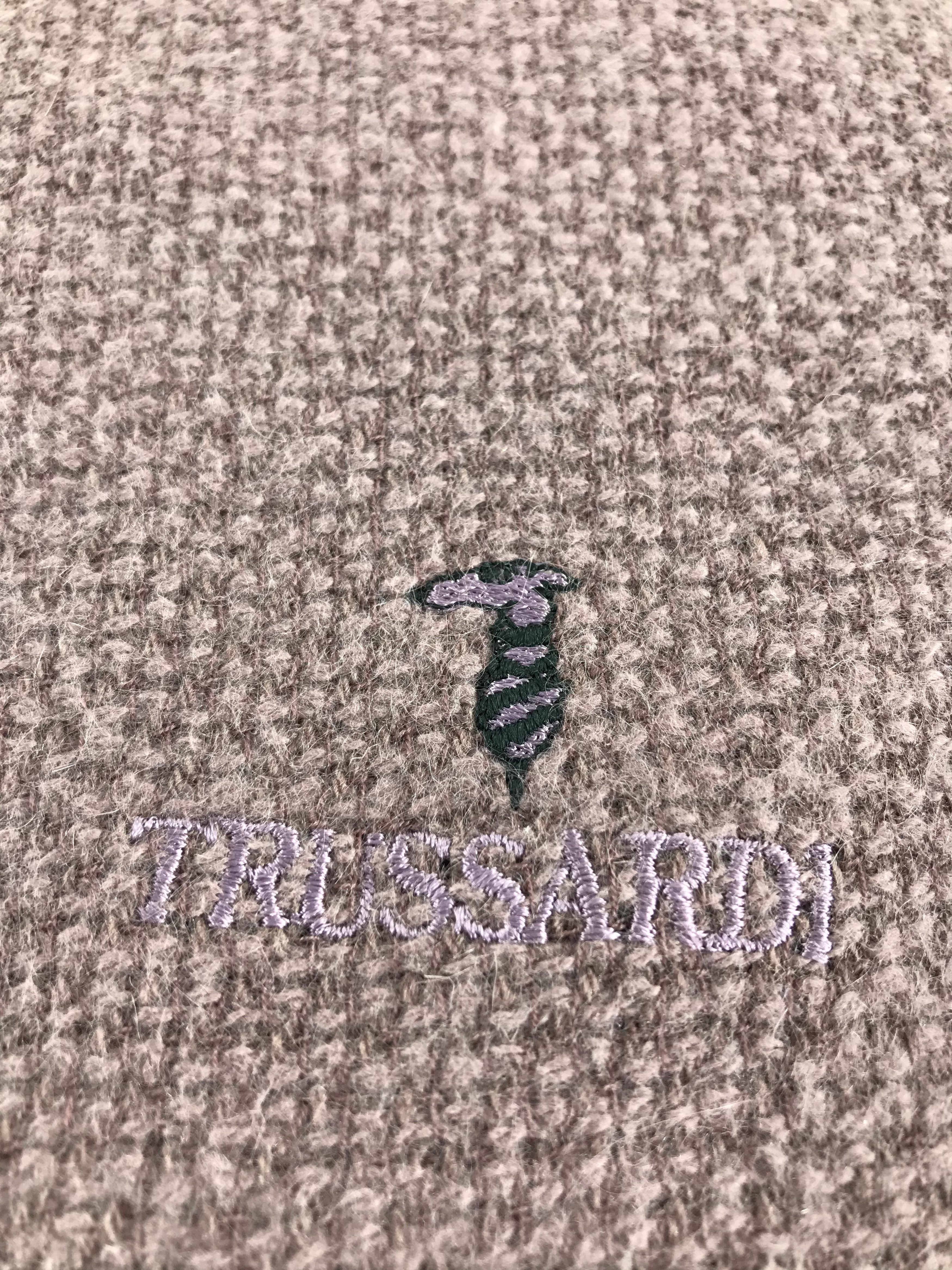 Trussardi Trussardi Wool Scarf Muffler Neck Wrap V239 Size ONE SIZE - 4 Thumbnail