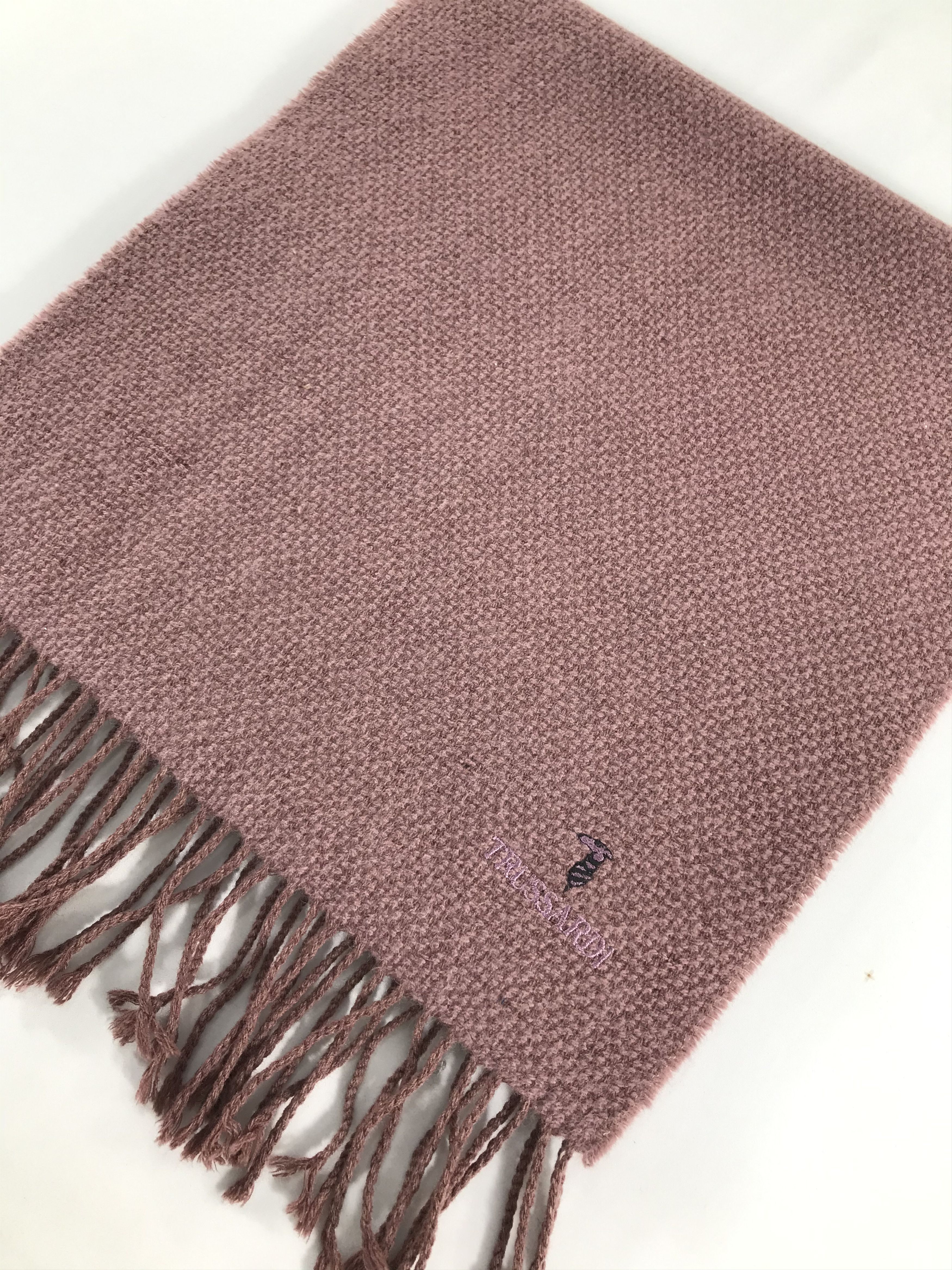 Trussardi Trussardi Wool Scarf Muffler Neck Wrap V239 Size ONE SIZE - 3 Thumbnail