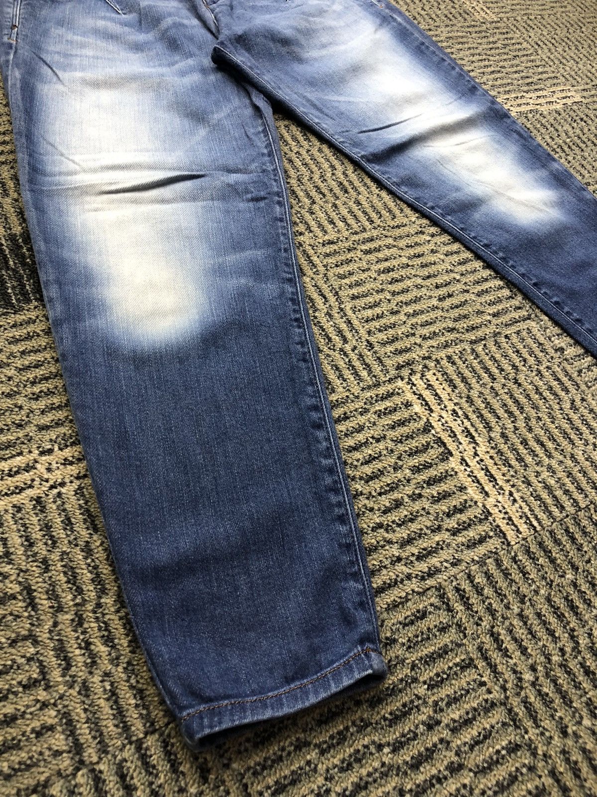 Diesel Diesel Chinelle Regular Slim TaperedStretch Faded Blue Jeans Size US 27 - 4 Thumbnail