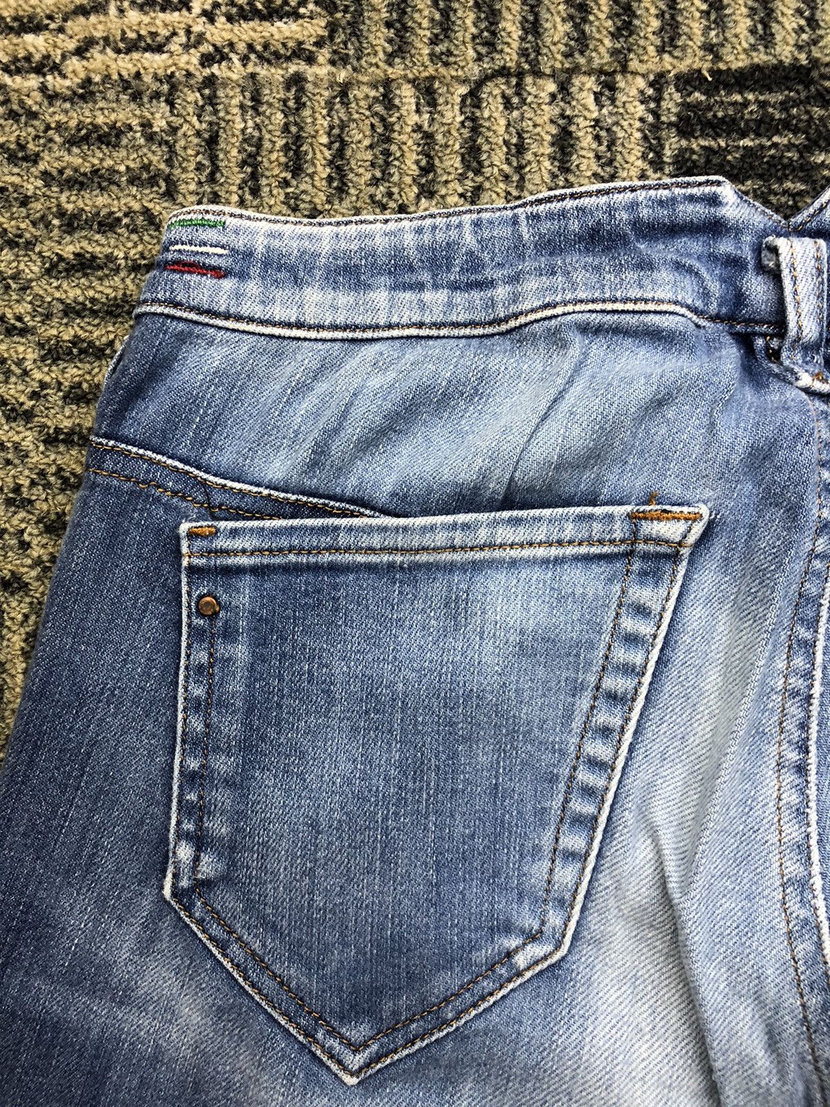 Diesel Diesel Chinelle Regular Slim TaperedStretch Faded Blue Jeans Size US 27 - 15 Thumbnail