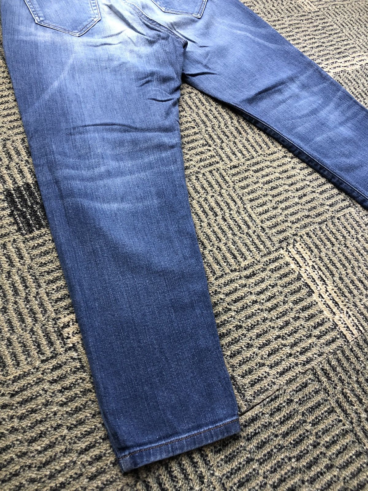 Diesel Diesel Chinelle Regular Slim TaperedStretch Faded Blue Jeans Size US 27 - 13 Thumbnail