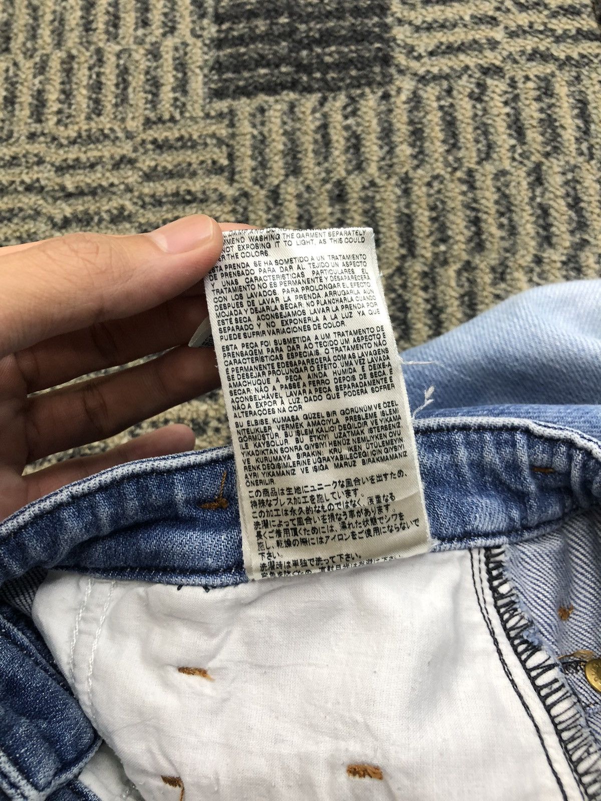 Diesel Diesel Chinelle Regular Slim TaperedStretch Faded Blue Jeans Size US 27 - 21 Thumbnail