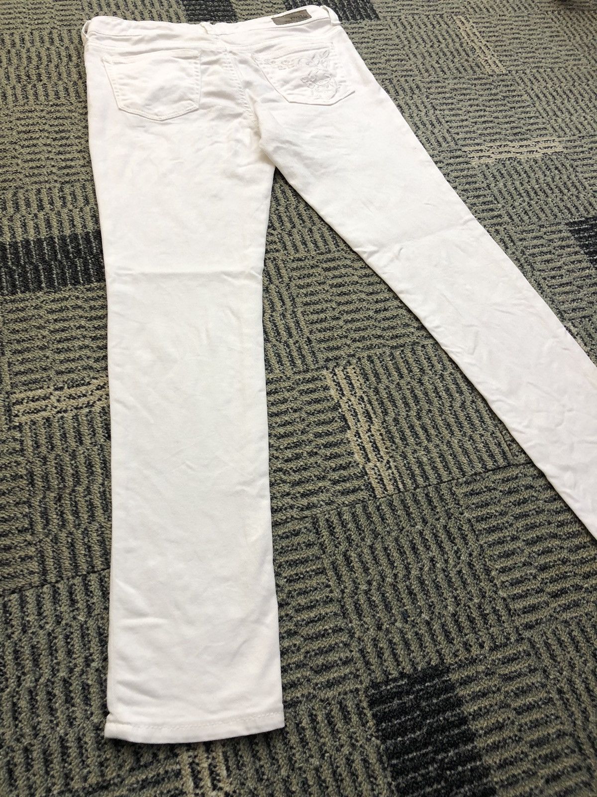 Polo Ralph Lauren Polo Ralph Lauren The Tompkins Skinny White Jeans Size 28" / US 6 / IT 42 - 13 Thumbnail