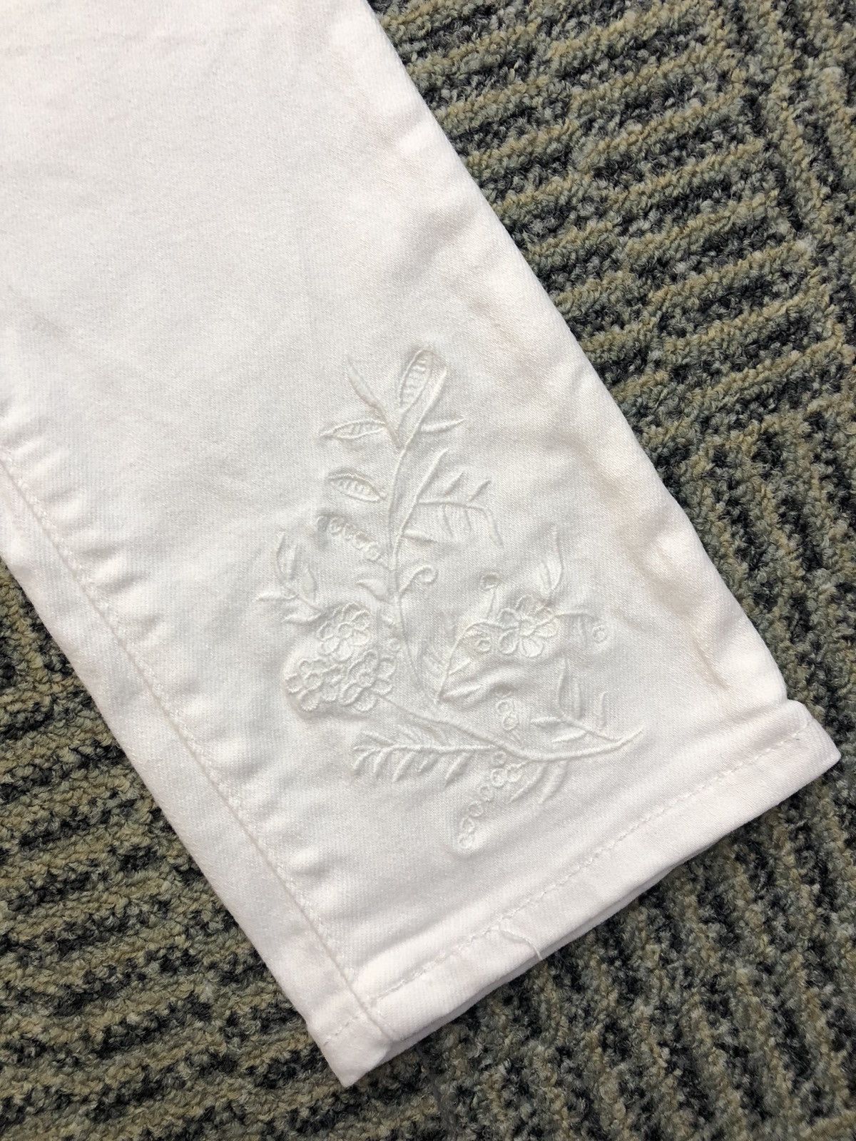 Polo Ralph Lauren Polo Ralph Lauren The Tompkins Skinny White Jeans Size 28" / US 6 / IT 42 - 10 Thumbnail