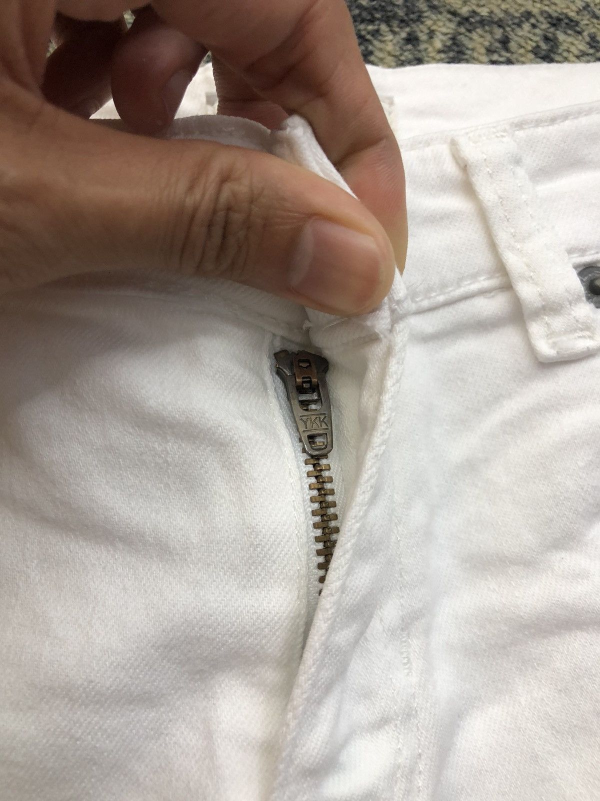 Polo Ralph Lauren Polo Ralph Lauren The Tompkins Skinny White Jeans Size 28" / US 6 / IT 42 - 9 Thumbnail