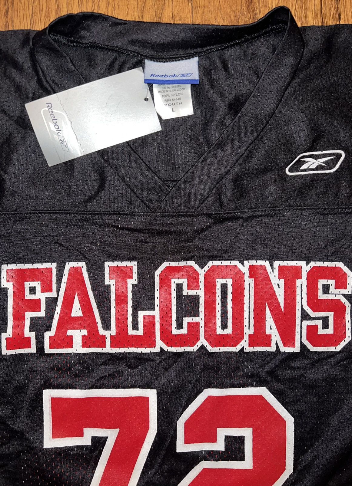Reebok × Vintage Vintage Reebok Falcons Football Jersey Size US L / EU 52-54 / 3 - 10 Thumbnail