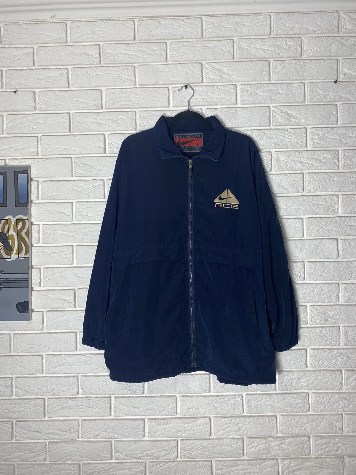NIKE ACG VINTAGE BIG HAFT LOGO LIGHT JACKET