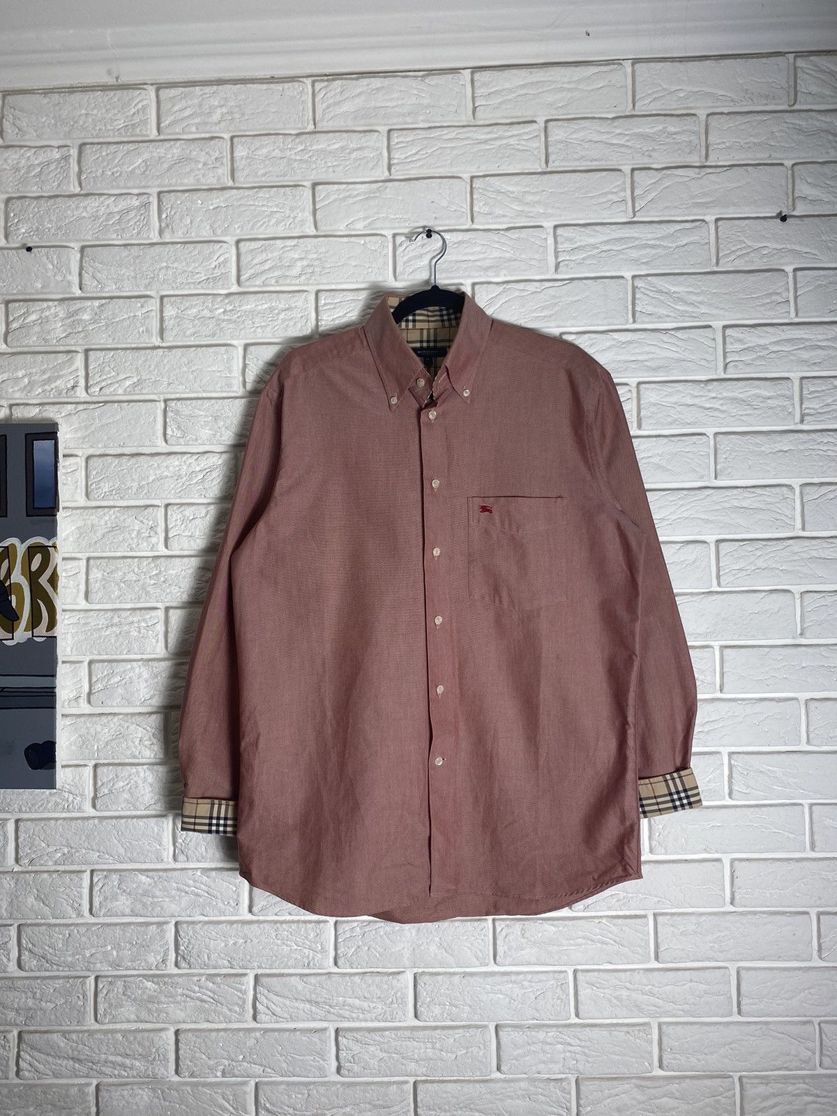 Burberry × Vintage Vintage Burberry Shirt Size US M / EU 48-50 / 2 - 1 Thumbnail