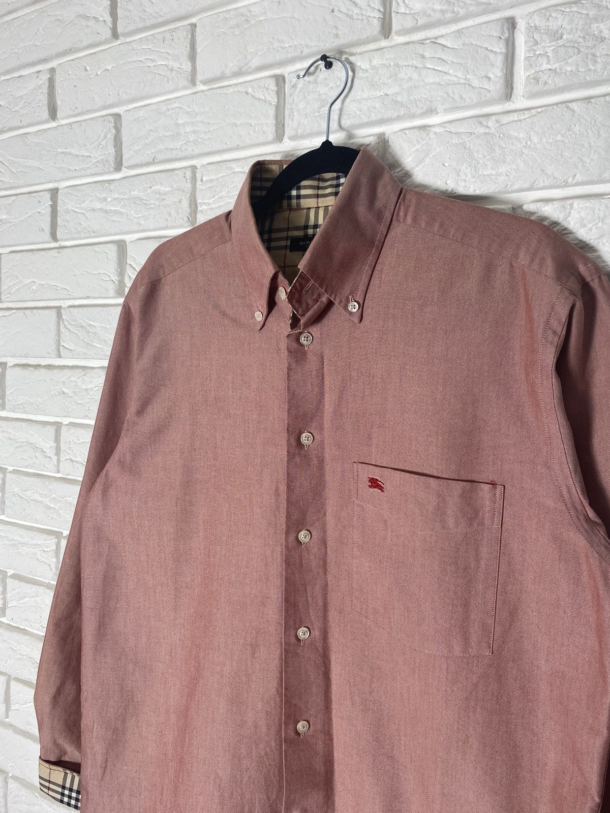 Burberry × Vintage Vintage Burberry Shirt Size US M / EU 48-50 / 2 - 3 Thumbnail
