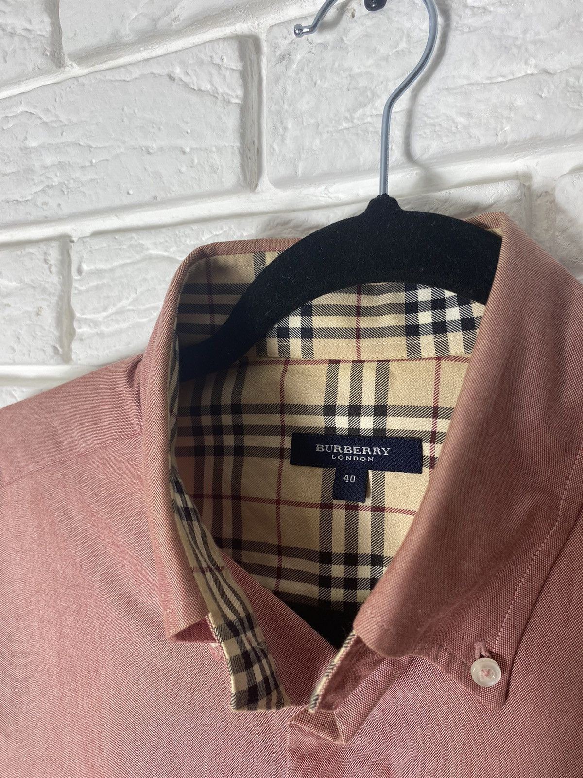 Burberry × Vintage Vintage Burberry Shirt Size US M / EU 48-50 / 2 - 5 Thumbnail