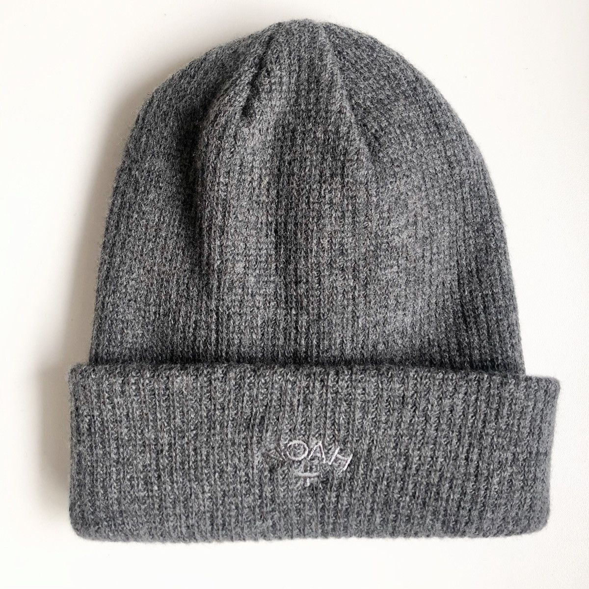 NOAH ビーニー Marled Logo Beanie Marled Core Logo Beanie - Noah