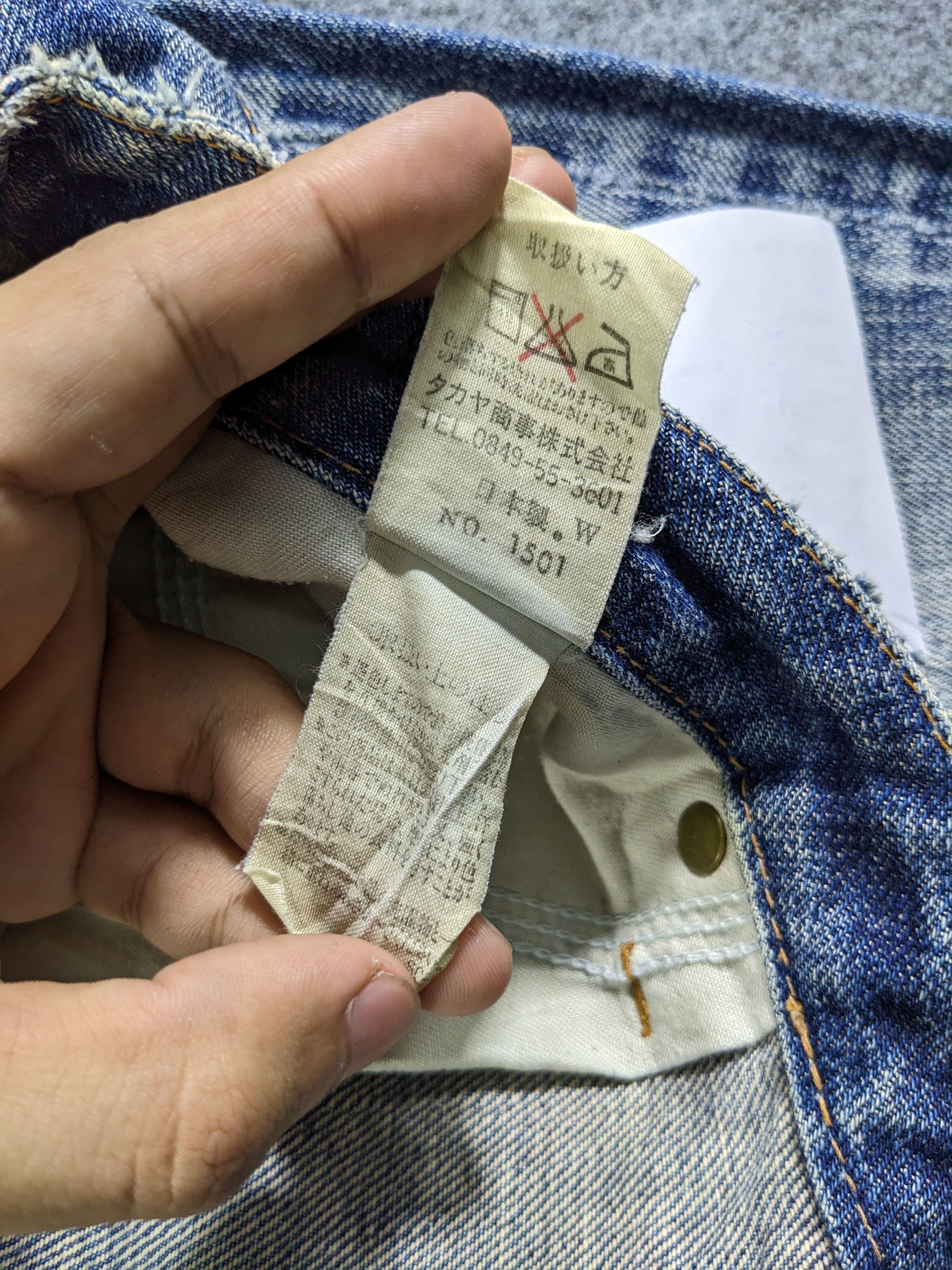 Vintage Vintage Sweet Camel Jeans-P31 Size 33" - 12 Thumbnail